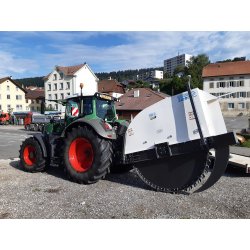 Trancheuse polyvalente pour la réalisation des tranchées entre 15 et 25 cm et jusqu'à 100 cm de profondeur - SGF 1000 STEHR