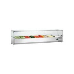 Bartscher Présentoir réfrigéré 8 x GN 1/3, 180 W, 220 V - MONO, à assembler - 4015613773520