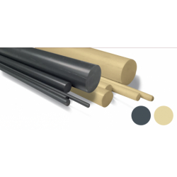 Jonc plein PVC gris - Référence 41JP01005 - Diamètres de 005 à 300 mm