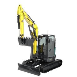 Mini-pelle Ammann AMX 65 - moteur Kubota stage V 61 cv, puissante et compacte