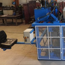 Pondeuse à parpaing et béton à commande manuelle ou automatique - Capacité de moulage 5 blocs de 20 cm - Diwa Espb