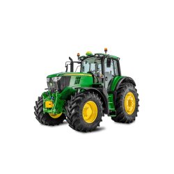 6195M Tracteur agricole - John Deere - 195 ch, moteur 6 cylindres 6,8L, empattement 2,8m