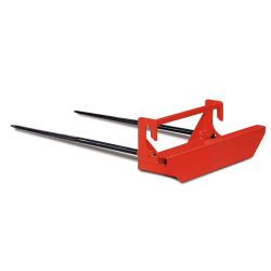 Picball PBP3PA - Silofarmer - Pique-bottes avec attelage automatique, 2 dents de 1,30 m, charge max 400 kg