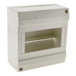 Coffret de distribution 6 modules à équiper - 1 rangée - Zenitech - Norme NF C 15-100