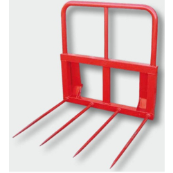 Pique-bottes avec quatre dents - Longueur 1100 mm - Écartement 320 mm - Cadre 1200x1300 mm