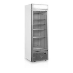 Vitrine congélateur verticale argentée avec 1 porte chauffante - 68... - UFSC1450GCP NF SILVER