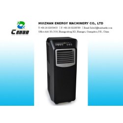 Petit climatiseur mobile économiseur d'énergie - design moderne avec pièces supérieures et double système de chaleur-échange