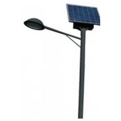 Lampadaire urbain solaire FU518 - LED 36W - acier galvanisé - 6,2 m - panneau solaire 120Wc - batterie 150Ah
