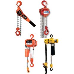 Palans – manuels, électriques, pneumatiques et à levier – pour levage sécurisé d'objets lourds