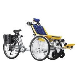 Tricycle pour handicapé manuel tout terrain à 7 vitesses et equipé de frein à tambours - Rollfiets