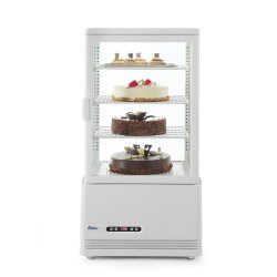 Vitrine de table, 68 litres - blanc - 233634