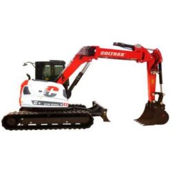 Mini-pelle 9.4t - Coltrax CX95CD - Yanmar 4TNV98 53.7 kW - 9.420 kg avec chenilles en fer