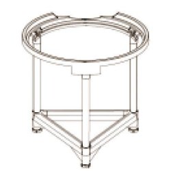 Trépied pour cuve split 3078042 - Support au sol pour chauffe-eau - Gamme Nuos Split