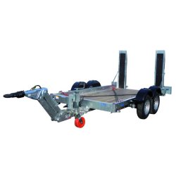 ECIM remorque porte engins 2 essieux 3t5 neuve