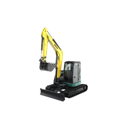 Mini-pelle - AMX 85 - AMMANN - Moteur Yanmar turbo 73 cv - Profondeur de fouille importante