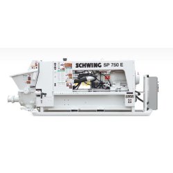 Pompe à béton stationnaire SP 750 E - 54 m³/h - 76 bar - moteur électrique 55 kW