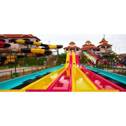 Toboggan - multilane avec large choix de couleurs et glissière à tapis