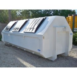 Benne à ordures ménagères OM, disponible en différents en volume 10 et 15m³