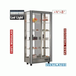 Vitrine à desserts réfrigérée modulable traversante 530 l positive - GGN-1/TR-R2