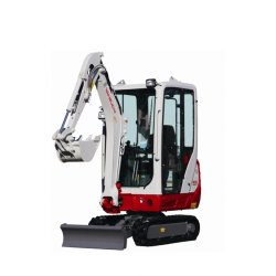 Mini-pelle Takeuchi de 1,7t TB216 - 14,9ch - 11,5KW - Très grande stabilité