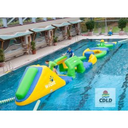 Parcours gonflable aquatique et sportif - Wibit Fitness Track - Réf : A4532