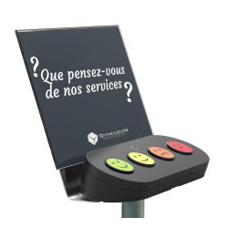 Borne de satisfaction RATING