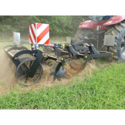 Déchaumeur à dents Bearcub - Quivogne - largeur 3 et 3,5 m - 10 ou 12 dents - adapté jusqu'à 150 CV