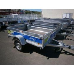 Remorque utilitaire CADIX 205x132x39 cm - 1 essieu - 500 kg PTC - caisse basculante