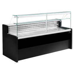 Vitrine réfrigérée Miami +4/+6°C - Froid positif statique - Réserve réfrigérée - Éclairage LED