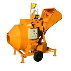 Bétonnière à chargeur cuve horizontale brh400