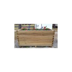 Jardinière en bois 1.80m x 0.80m x H 0.80m - Pin des Landes traité classe 4