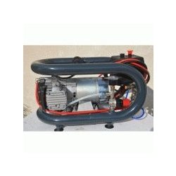 Compresseur Esprit 3T 12V 600W - monocylindre avec cuve 5L et régulateur - Nardi Compressori France