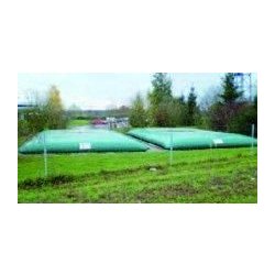 Citerne de récupération et stockage pour eau de pluie - 1 à 1200 m3 - Textile enduit précontraint, traité UV