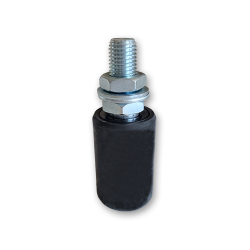 Guide olive simple noir - Nylon anti-friction