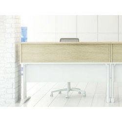 Bureau d'accueil bicolore core