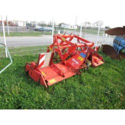 Herse rotative Kuhn HRB302D - Année 2005 - Largeur 3m - Bon état avec rouleau cage standard