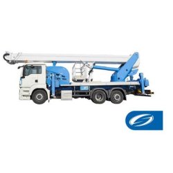 Nacelle élévatrice télescopique Forste 44TJ - hauteur 44m, portée 34m, capacité 600kg