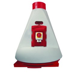 Ventilateurs anti-corrosifs en plastique de toiture - Débit 200-1600 m³/h - ATEX zone 2 disponible avec moteur triphasé