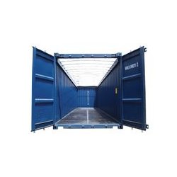 Container Open-top 20' ou 40' pour le transport de produits en vrac