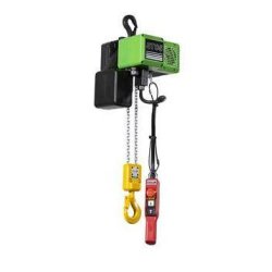 Palan électrique à chaîne 0,5t - 2 vitesses - Fixe à crochet - Triphasé - STAHL (code: 6654)