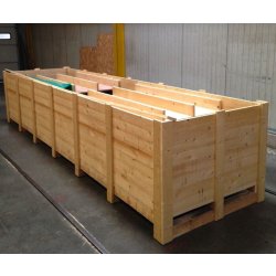 Caisse palette en bois sur-mesure pour le  transport d'objets lourds et/ou fragiles - palembal