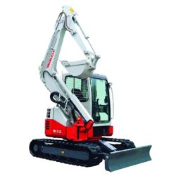 Mini-pelle Takeuchi TB153FR - 5.6 tonnes - 39.2ch - Puissance nominale 28.8KW