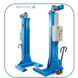 Colonne mobile 6500 ou 8500 kg - Série 959 / 963 - Structure robuste en acier soudé et levage par vis trapézoïdale
