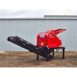 Mini concasseur à mâchoires de 500 mm x 250 mm à entrainement électrique - 5000ES RED RHINO