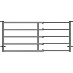 Barrières de stabulation télescopiques 5 tubes - CK-Industries - robustes et adaptables avec embouts personnalisés