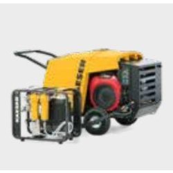 Compresseur mobile de chantier - motorisation alternative - Honda GX 630 - 7 bar - 1,6 m³/min