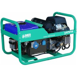 Groupe électrogène monophasé OHV essence LEADER 10500 XL21 avec AVR + DE - 11,25 kVA - IMER - 2V0000030.2