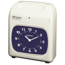Pointeuse BX-1500 - Enregistreur de temps de présence programmable, impression bicolore et 6 colonnes