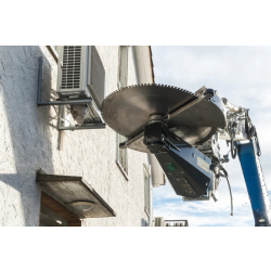 Scie à béton CMS - protection contre les surcharges - profondeur de coupe standard 500 mm