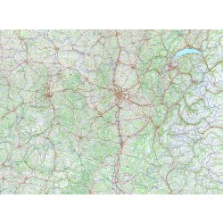 Carte auvergne rhône alpes michelin